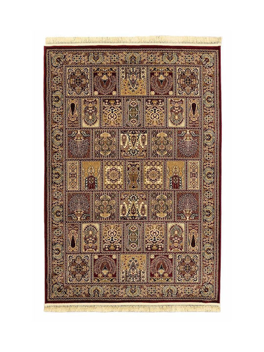 Newplan Persia 6283 Rug Rectangular with Fringes Burgundy