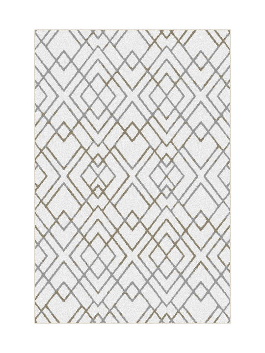 Tzikas Carpets 00072-119 Килим Правоъгълена Бял...