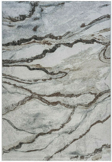 Bekas Carpets 034-0068-6262 Synthetisch,Polyester/Cotton/Leather Gray