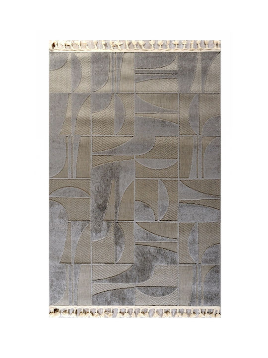 Tzikas Carpets Tenerife Rug Outdoor Rectangular Gray
