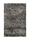 Tzikas Carpets Alloy Teppich Rechteckig Synthetisch,Polyester/Cotton/Leather Gray