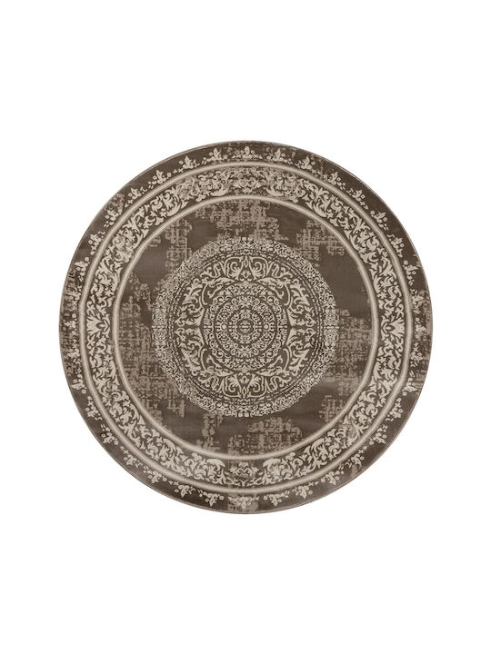 Beauty Home Prestige 9319 Φ200cm Beige / Brown Beauty Home Prestige 9319 Φ200cm Beige / Brown