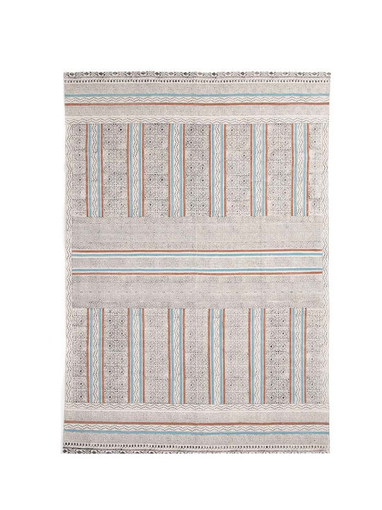 Royal Carpet Kilim Lotus 421 Χαλί Ορθογώνιο Βαμβακερό Γκρι 100x160cm