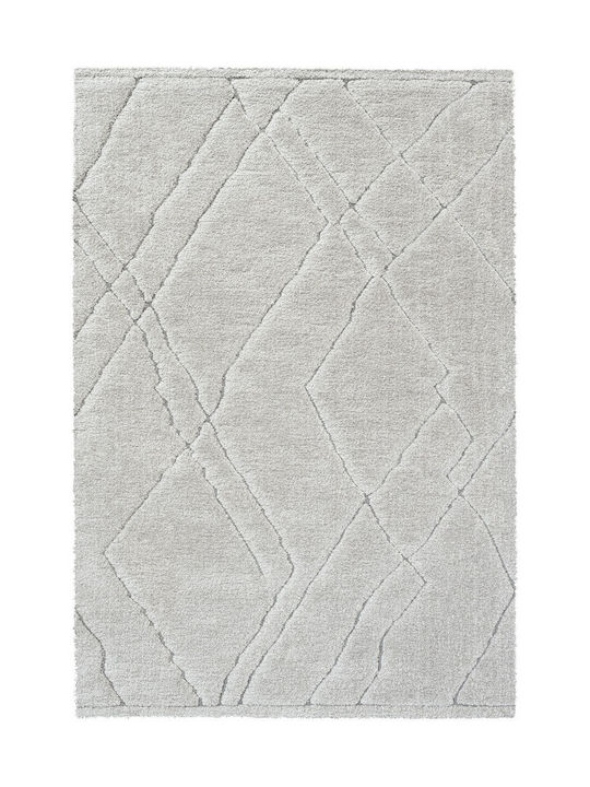 Ragolle Teppich Rechteckig Synthetisch,Polyester/Cotton/Leather Gray