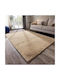 My Home Luxury Rutschfest Teppich Rechteckig Zottelig Pelzige Beige