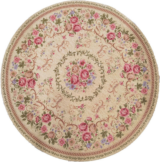 Klonaras Ibiza 290T Anti-slip Rug Round Summer Round