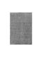 Beauty Home Non-slip Rectangular Shaggy Gray Living Room Rug 67x140cm 9649-67X140-GRAY