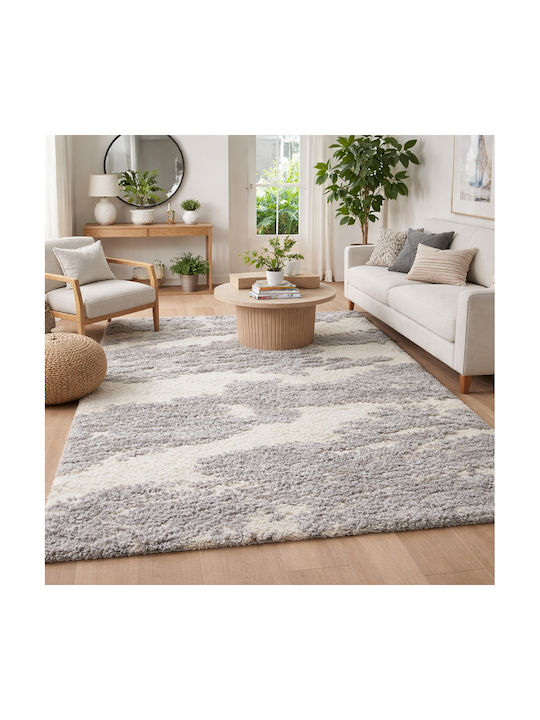 Saray Home Moroccan Teppich Rechteckig Zottelig...