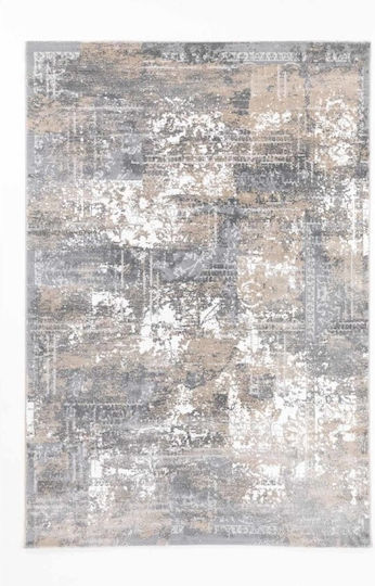 Ezzo Venice 9680bcd Teppich Rechteckig Synthetisch,Polyester/Cotton/Leather Light Beige