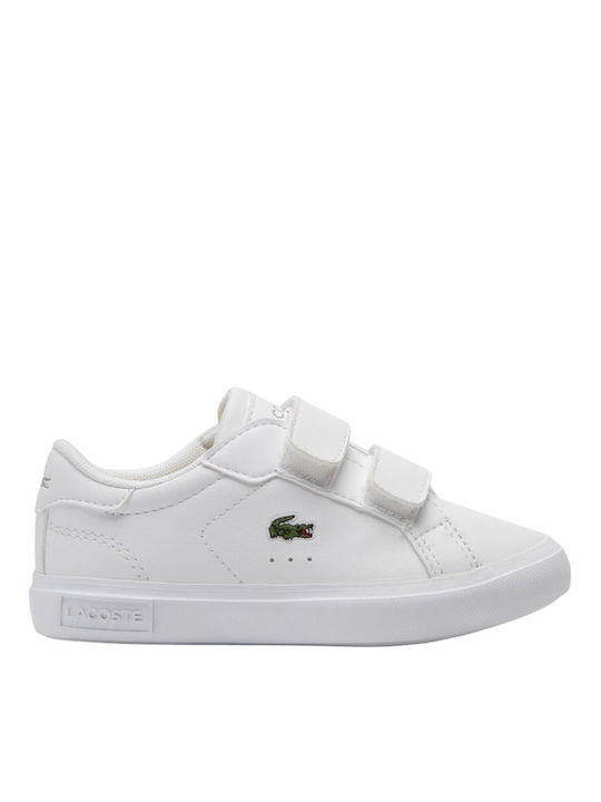 Lacoste Powercourt Λευκά