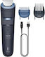 Philips Beardtrimmer 3000 Set Rechargeable Hair Clipper Gray BT3665/15