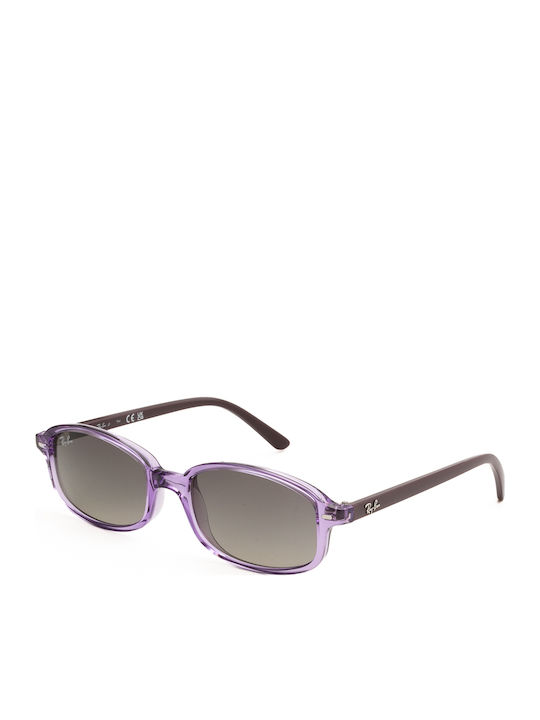 Ray Ban Square Kids Sunglasses Purple