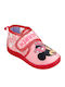 Kids Slippers Boots Pink Minnie