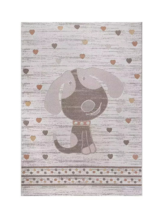 Newplan Kinder Teppich Beige 80x150cm