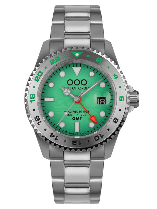 Out Of Order Watch Battery with Metal Bracelet