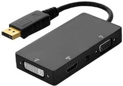 DisplayPort Zu DisplayPort Männlich Zu HDMI / VGA Weiblich DisplayPort Zu DisplayPort Männlich Zu HDMI / VGA Weiblich