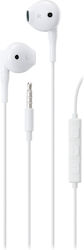 Streetz Ακουστικά Ψείρες Earbuds Λευκά 6612089