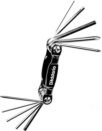 D'addario Pw-gbmt-01 Multi-tool Πολυεργαλείο Κιθάρα Μπάσο