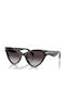 Michael Kors Roanoke Women's Sunglasses with Black Plastic Frame and Gray Gradient Lens MK2259U 40348G