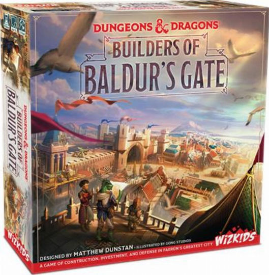 Board Game Dungeons & Dragons: Builders Of Baldur's Gate for 2-5 Players 14+ Years Old (EN) WizKids