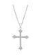 Senza Women's Cross from Silver with Chain