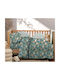 Astron Italy Set Baby Crib Cotton Fitted Sheets Dinosaurs Multicolour 170x130cm 3 Pieces
