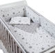 Kidizi Set Pentru Patut Grey 5buc piese