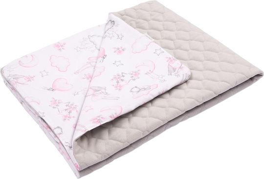 Kidizi Pătură Pepinieră Swaddling pături Catifea Gri 100x75cm
