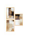 Κάδρα Σετ 3τμχ 902lmn1534 50x70cm Multi Wallity Κάθετοι Mdf Ξύλο