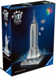 Empire State Building With Light Puzzle 3D 216pcs