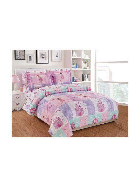 Kinderdecke Einzel Pink 150x230cm