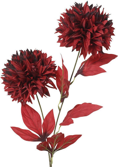 Zweigstelle Chrysantheme Rote Stoffhöhe 80cm