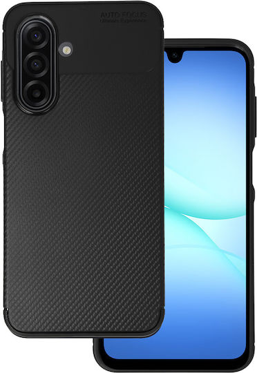 Tel Protect Carbon Back Cover Σιλικόνης Μαύρο (Galaxy A17)