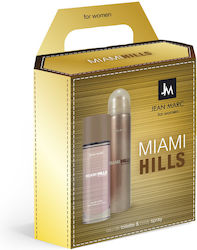 Jean Marc Miami Hills Γυναικείο Σετ με Eau de Toilette 2τμχ Jean Marc Miami Hills Γυναικείο Σετ με Eau de Toilette 2τμχ