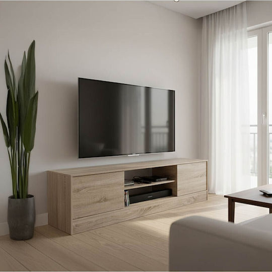 TV Stand Sasa Sonoma L150xW35xH41.5cm
