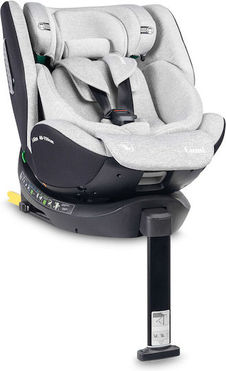 Caretero Lumi Baby Car Seat i-Size with Isofix Gray