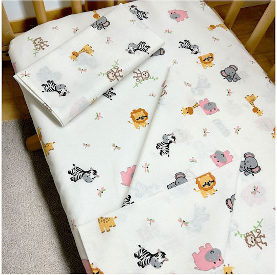 Bunny Bebe Set Cu Cauciuc 80x110cm