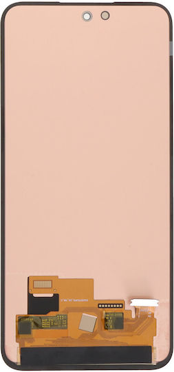 Екран със Сензорен Механизъм и Рамка за Samsung Galaxy A35 (Черен)