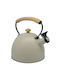 Felhome Kettle Stainless Steel Beige 2500ml