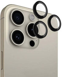 Lens Protector Προστασία Κάμερας Tempered Glass Μαύρο για το iPhone 15 Pro, iPhone 15 Pro Max Lens Protector Προστασία Κάμερας Tempered Glass Μαύρο για το iPhone 15 Pro, iPhone 15 Pro Max