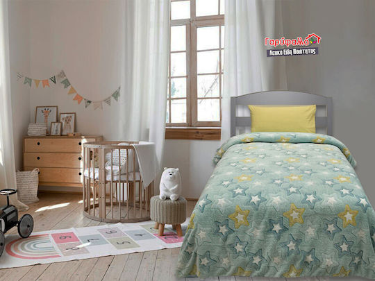 Fleece Decke Sterne Leuchtend Garyfallo 220x160cm