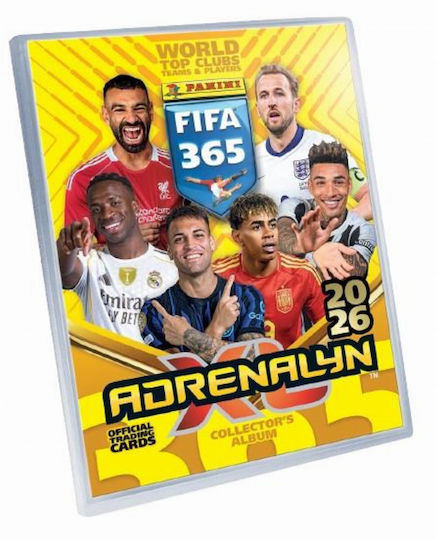 Panini FIFA 365 Top Clubs Collector's Album Binder 9-Pocket Standard Size