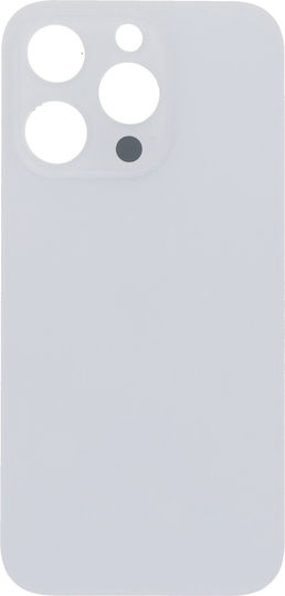 Battery Door Adhesive Iphone 14 Pro Small Hole White