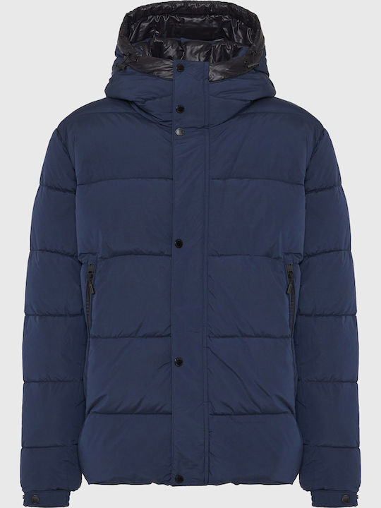 Funky Buddha Μπουφάν Puffer Μπλε