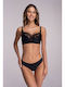 Black Minimizer Sutien fără căptușeală & fără Baloane