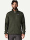 Men's Fleece Cardigan Green