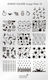 Square Plate Konad No 18