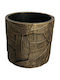 Marhome Planter Concrete Gold 14x14x13cm.