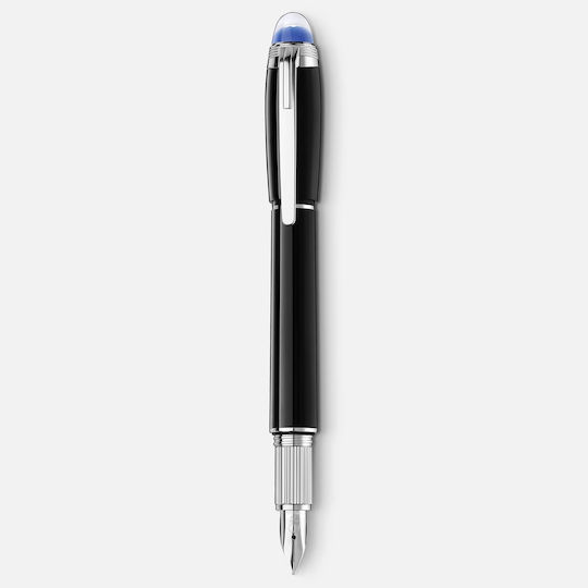 MontBlanc Starwalker Πένα Γραφής Μαύρη με Μαύρο Μελάνι