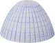 Glass Portable Replacement E14 Blue 17x10cm Sinialo 2900496